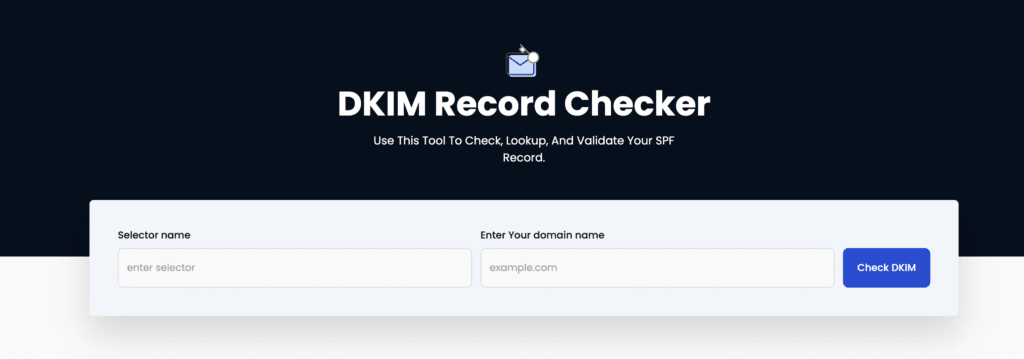 DKIMチェッカー