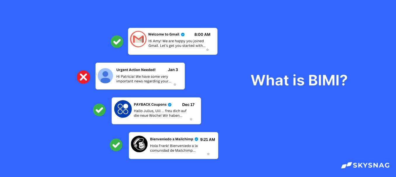 Was ist BIMI? Skysnag