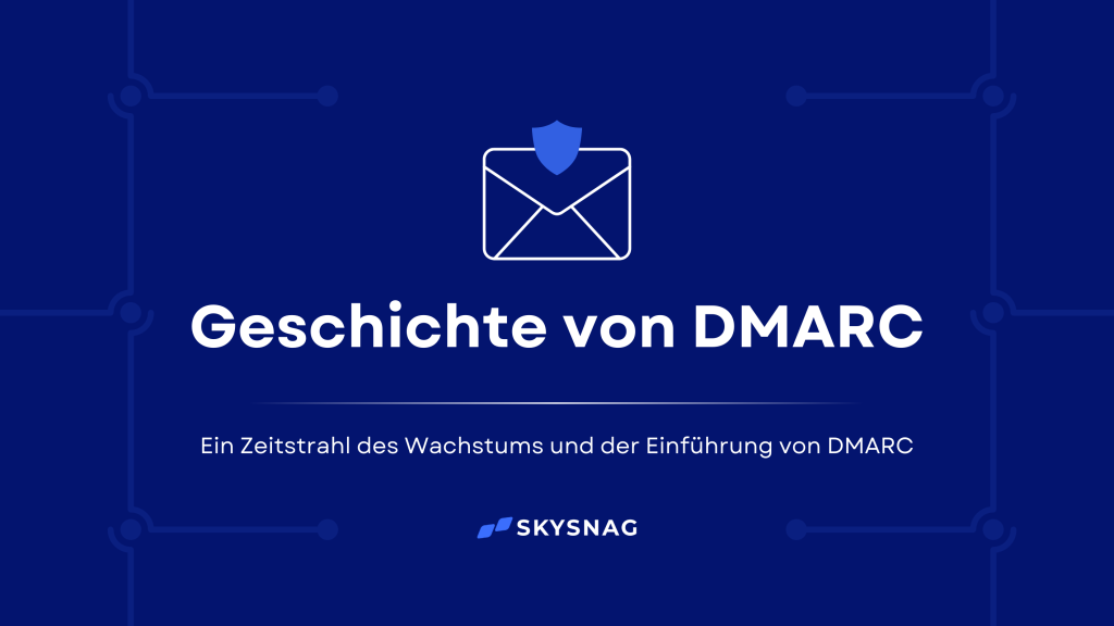 Explore the history of DMARC, from its creation to widespread adoption, and understand how it has evolved to combat phishing and improve email security worldwide.