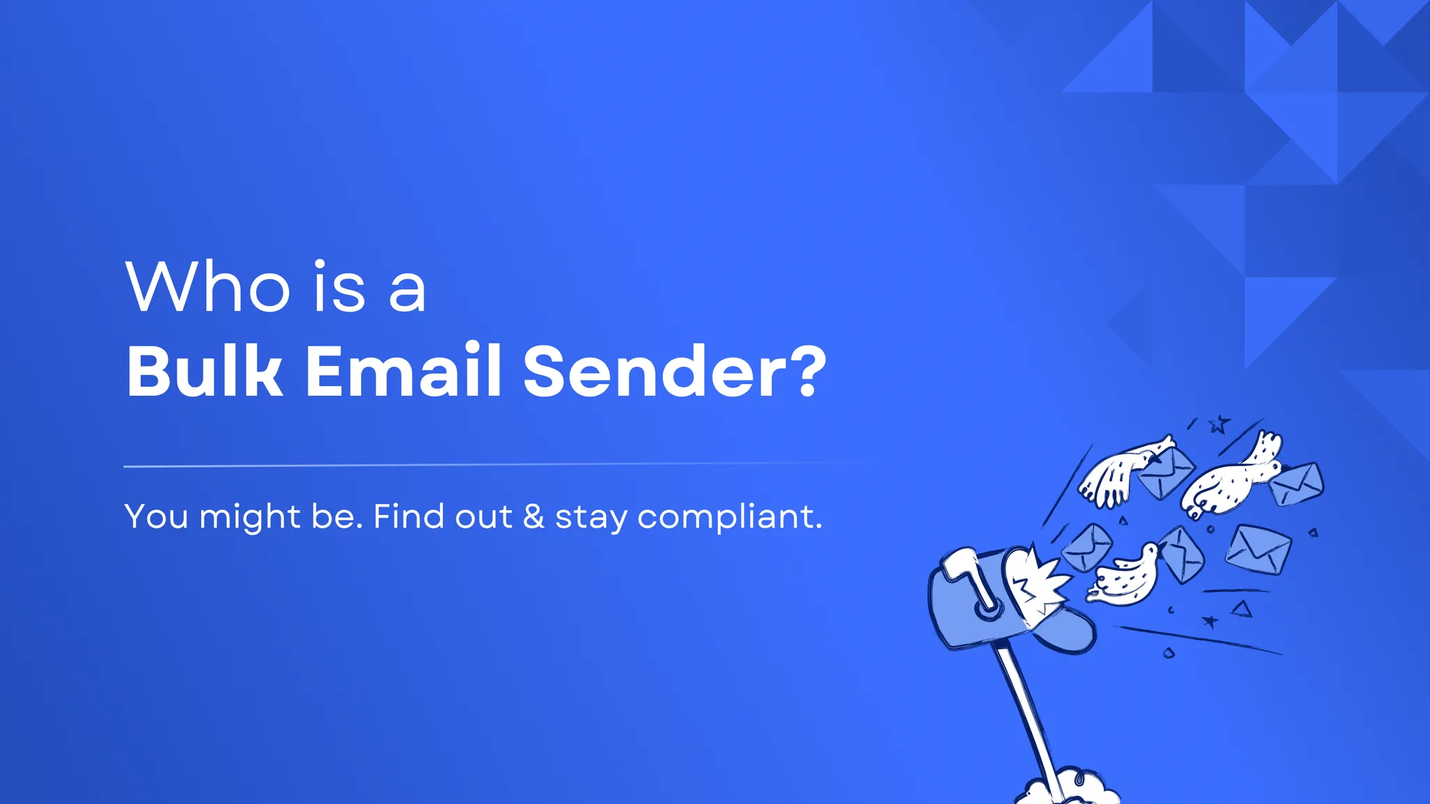 Quem é um remetente de e-mails em massa? Você é classificado como um?