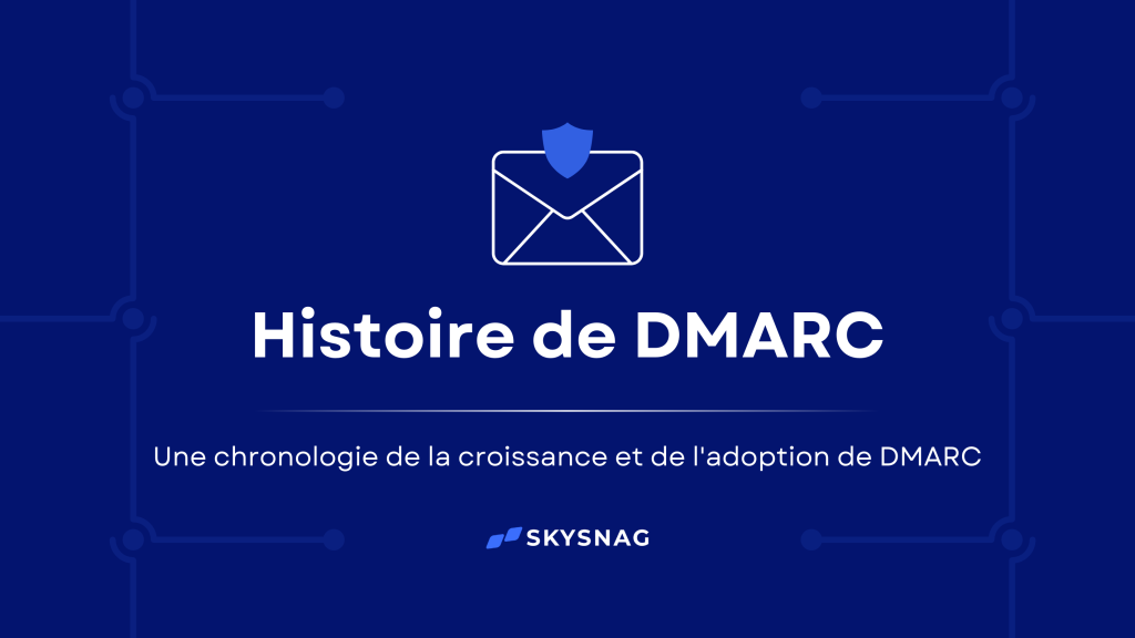 Explore the history of DMARC, from its creation to widespread adoption, and understand how it has evolved to combat phishing and improve email security worldwide.