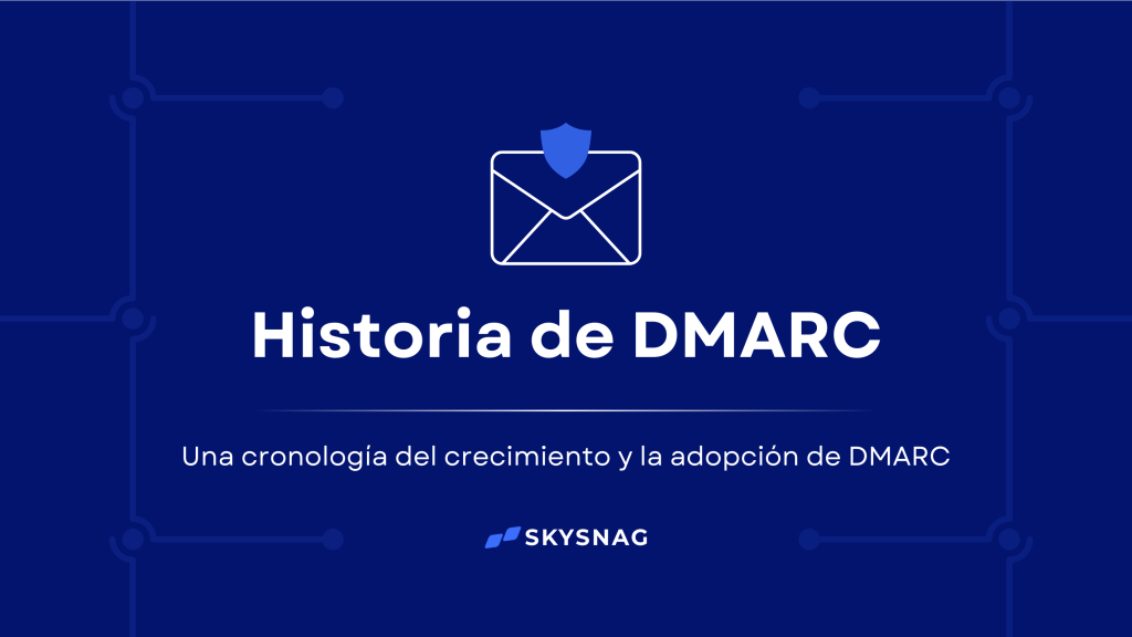 Explore the history of DMARC, from its creation to widespread adoption, and understand how it has evolved to combat phishing and improve email security worldwide.