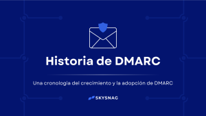 Explore the history of DMARC, from its creation to widespread adoption, and understand how it has evolved to combat phishing and improve email security worldwide.