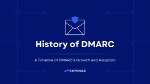 Explore the history of DMARC, from its creation to widespread adoption, and understand how it has evolved to combat phishing and improve email security worldwide.