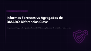 DMARC Informes Forenses vs Agregados: Entendiendo las Diferencias Clave
