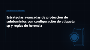 Política de Subdominio DMARC: La Guía Completa para Proteger Todas tus Fuentes de Correo Electrónico