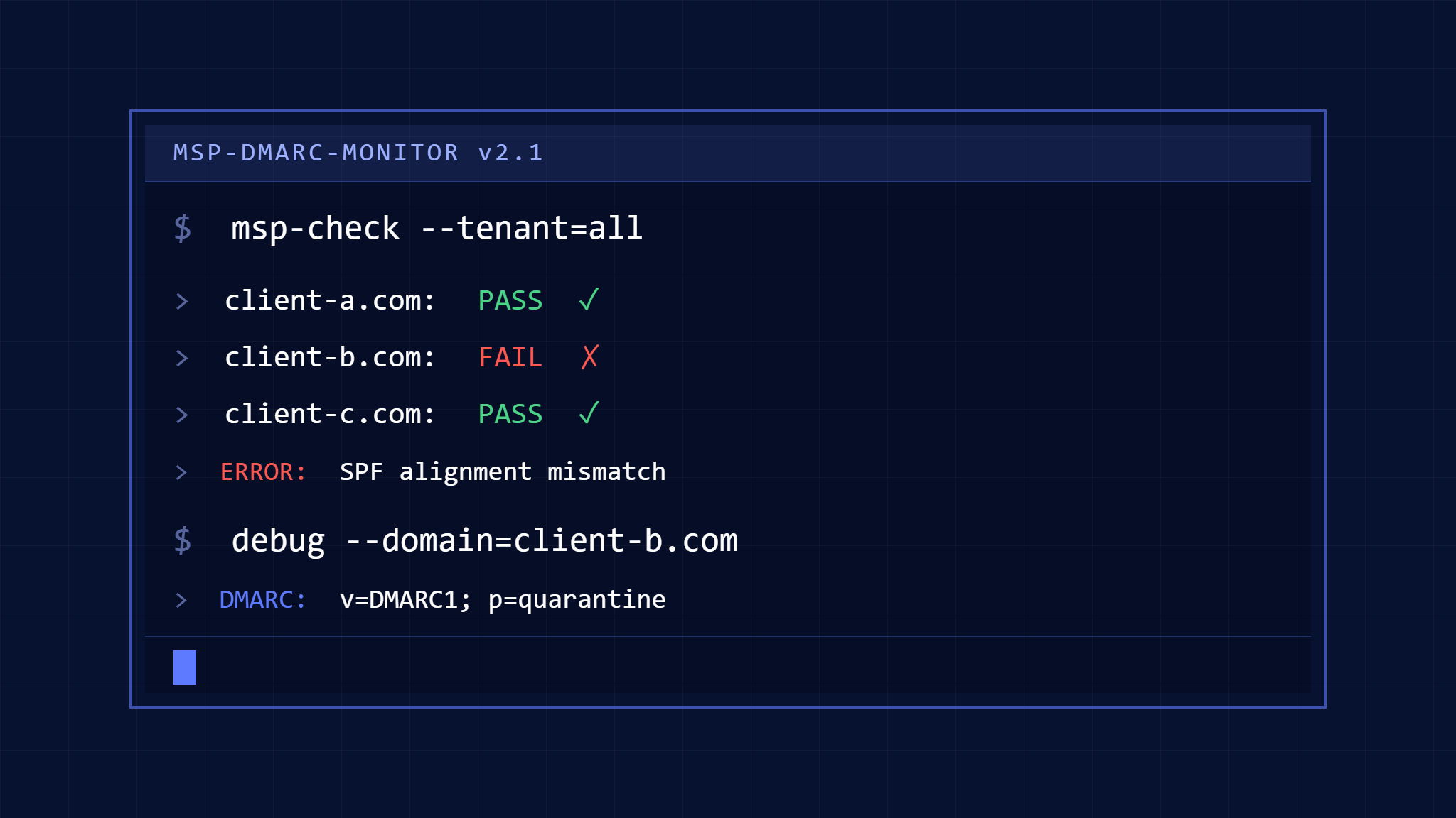 MSP Client DMARC Deployment Errors: Multi-Tenant Troubleshooting Workflow