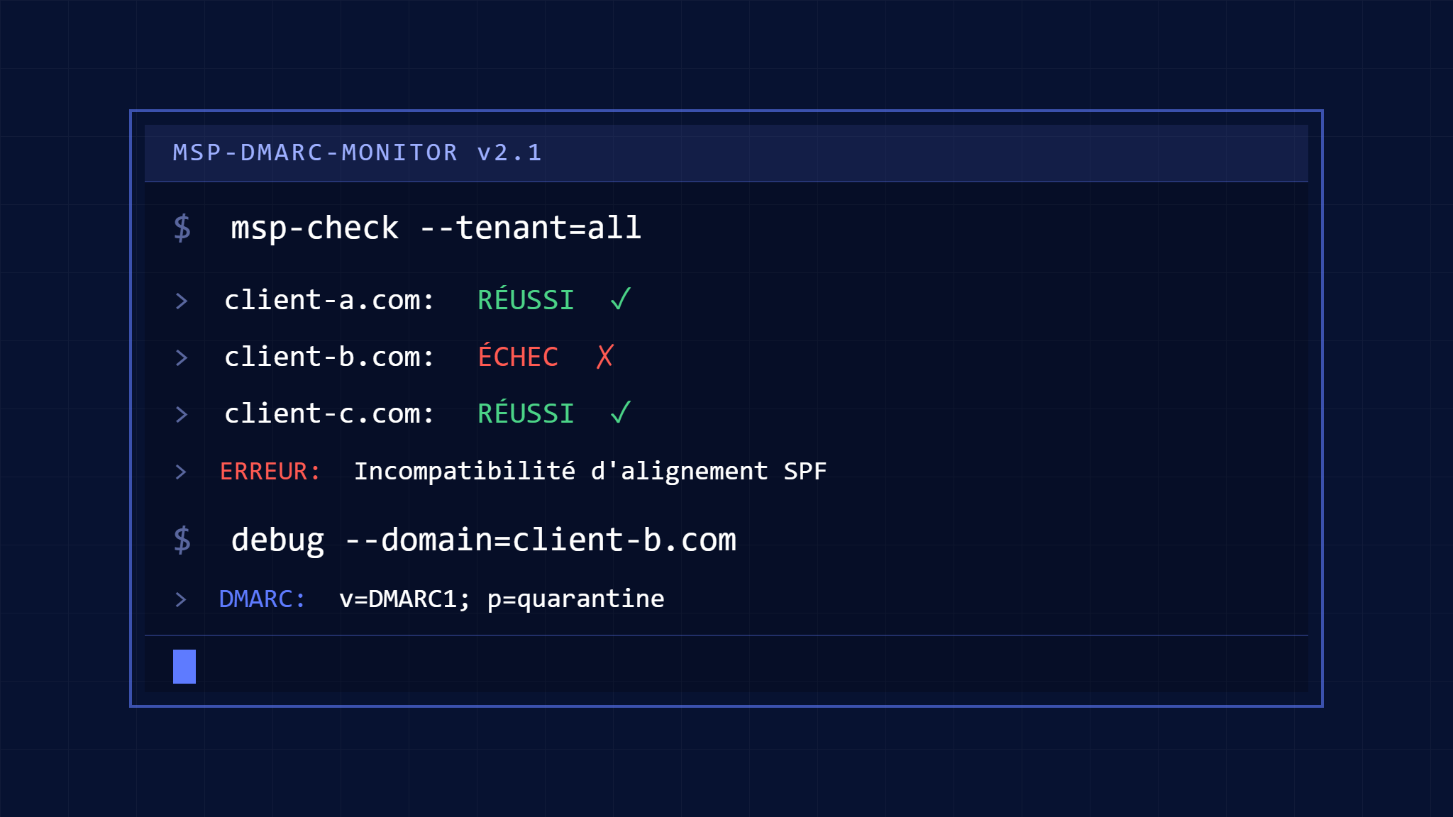 Erreurs de Déploiement DMARC Client MSP: Workflow de Dépannage Multi-Locataire