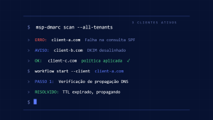 Erros de Implantação DMARC para Clientes MSP: Fluxo de Trabalho de Solução de Problemas Multi-Tenant