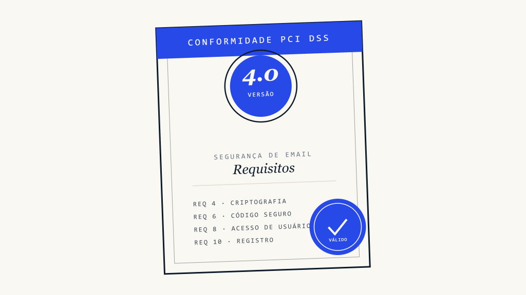 PCI DSS 4.0 Segurança de Email: Guia Definitivo de Conformidade
