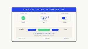 Centro de Control de Operaciones SPF Genius de Skysnag: El Futuro de la Gestión Guiada de Seguridad DNS