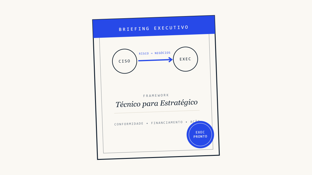 Guia de Comunicação para CISO: Falando sobre Segurança com Executivos