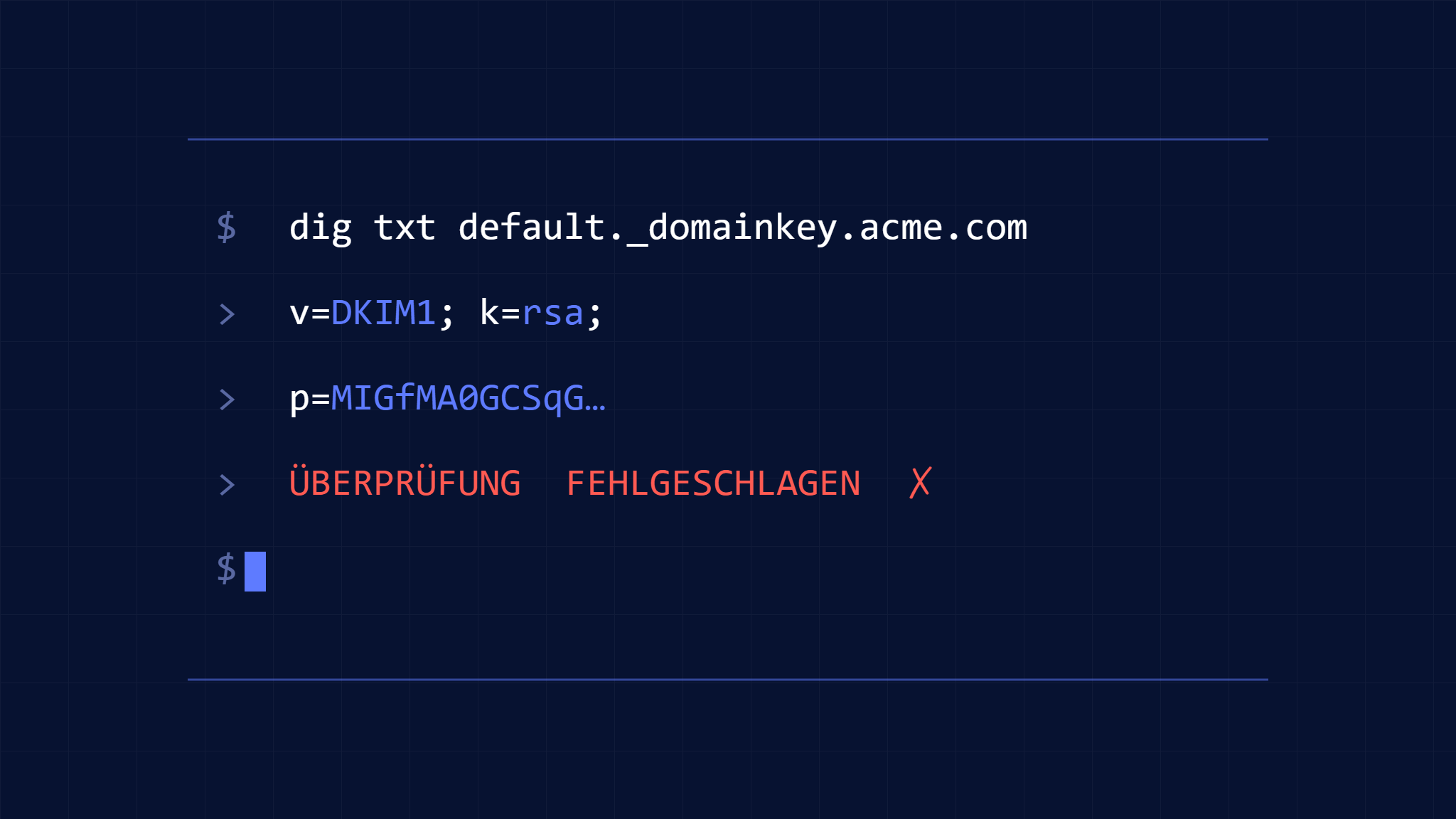DKIM-Verifizierung fehlgeschlagen: 7-Schritte-Debug-Prozess für E-Mail-Authentifizierung