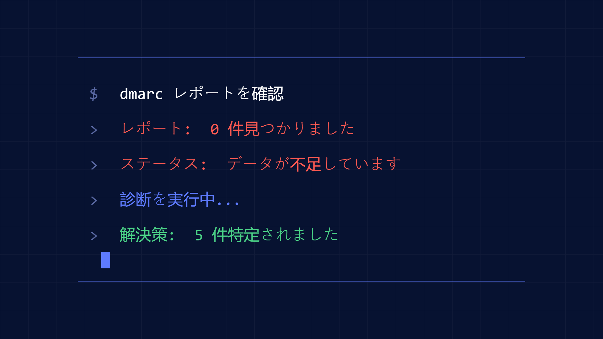 DMARCアグリゲートレポートにデータが表示されない：5つの一般的な原因と解決策