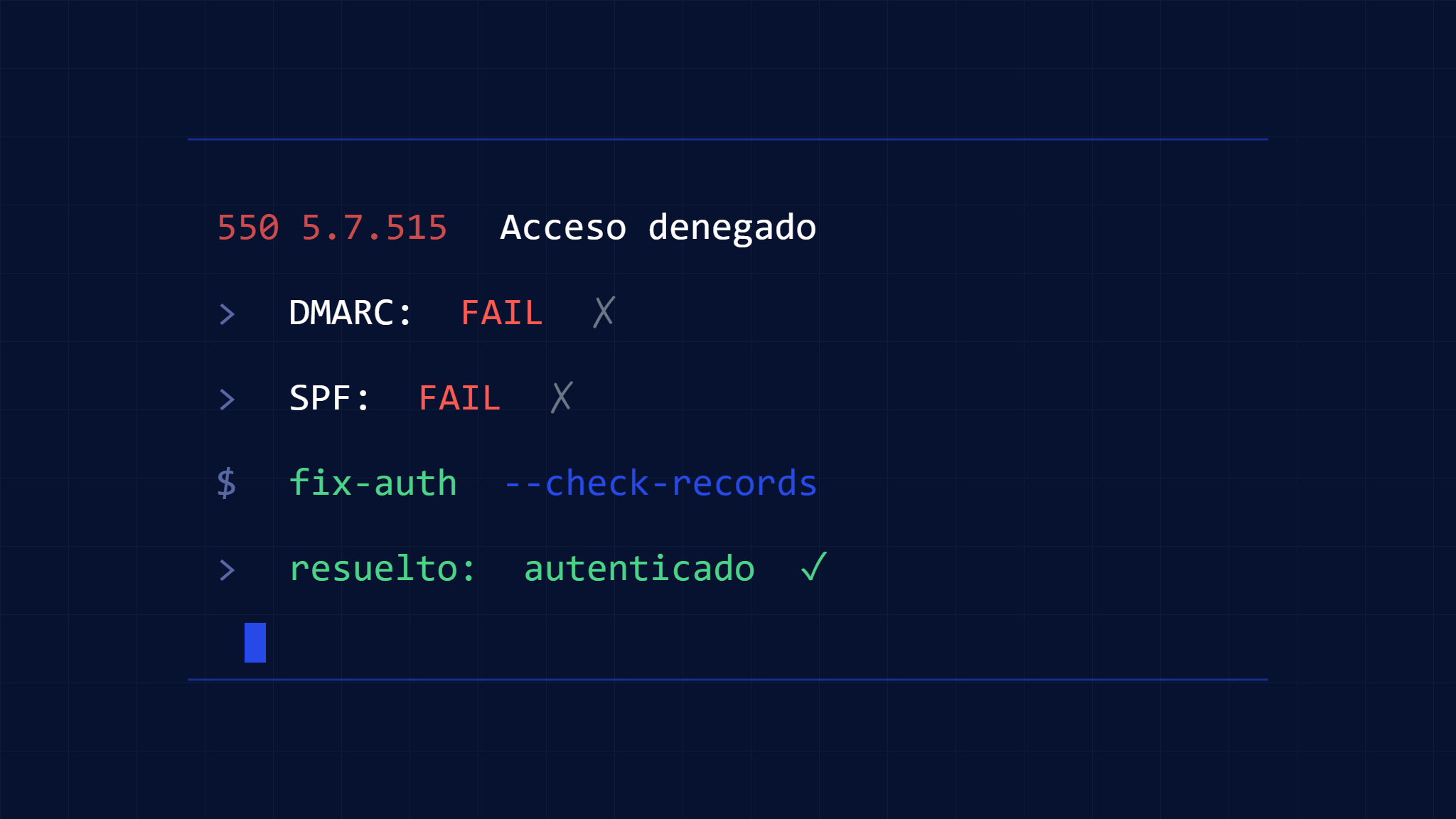 Cómo Solucionar Errores de Email 550 5.7.515 Acceso Denegado: Guía Completa de Resolución de Problemas de Autenticación