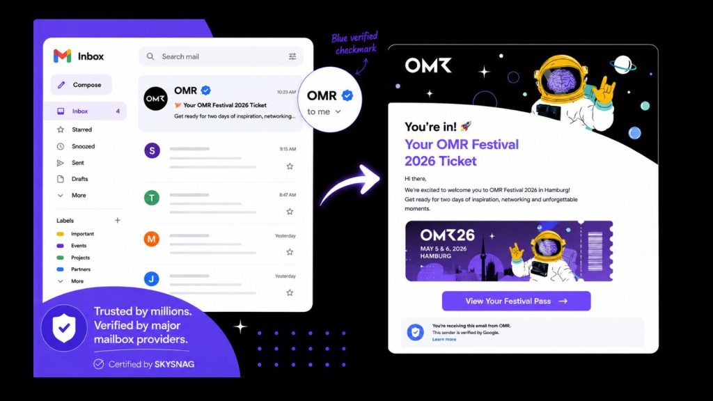 Comment le Festival OMR 2026 a Livré des Millions d&rsquo;E-mails Événementiels de Confiance avec Skysnag
