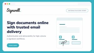 SignWellがSkysnagsで500万通のメールを保護・認証した方法