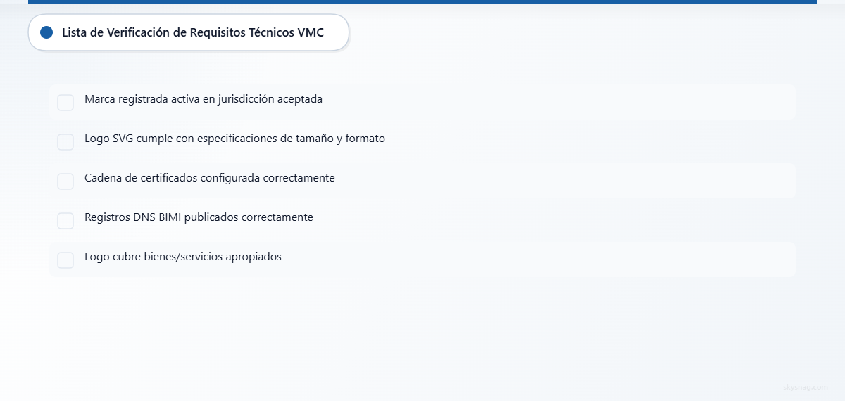 Lista de verificación de cinco requisitos técnicos para la implementación de VMC
