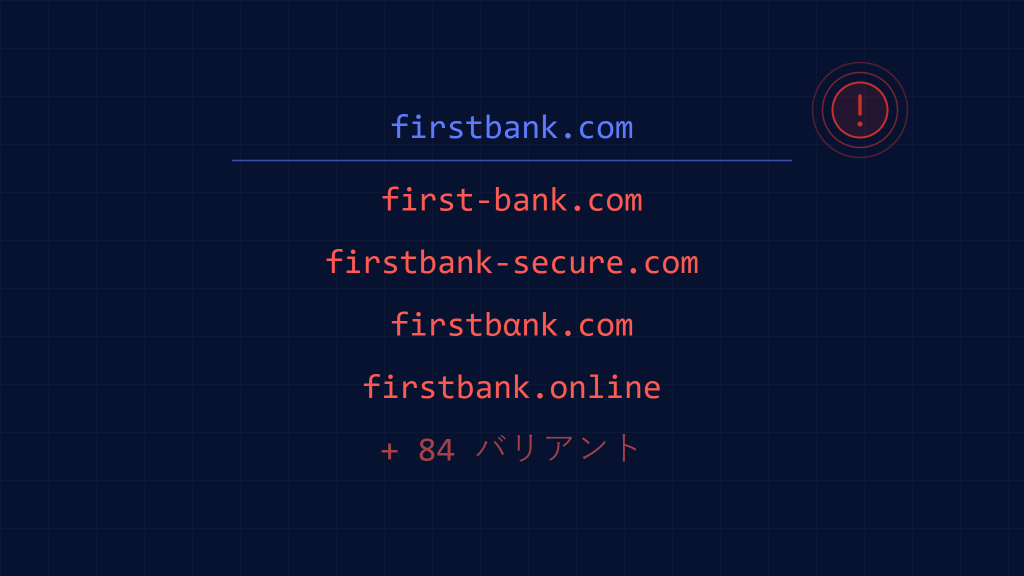 金融業界におけるドメインスプーフィング:銀行が主要ターゲットである理由